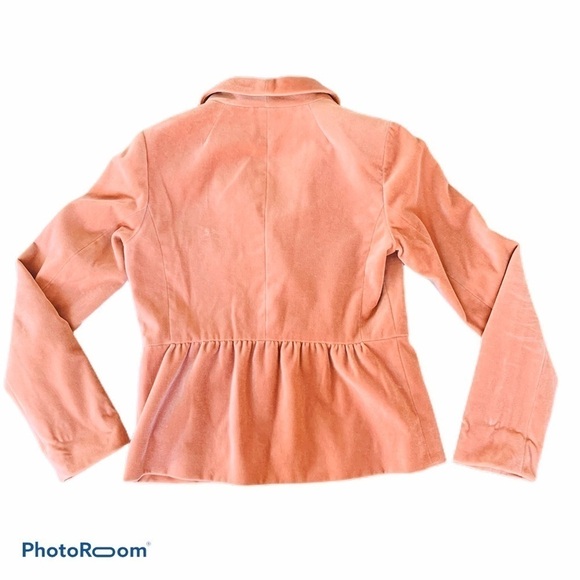 J.CREW Sienna Velvet Peplum Blazer - Picture 4 of 6